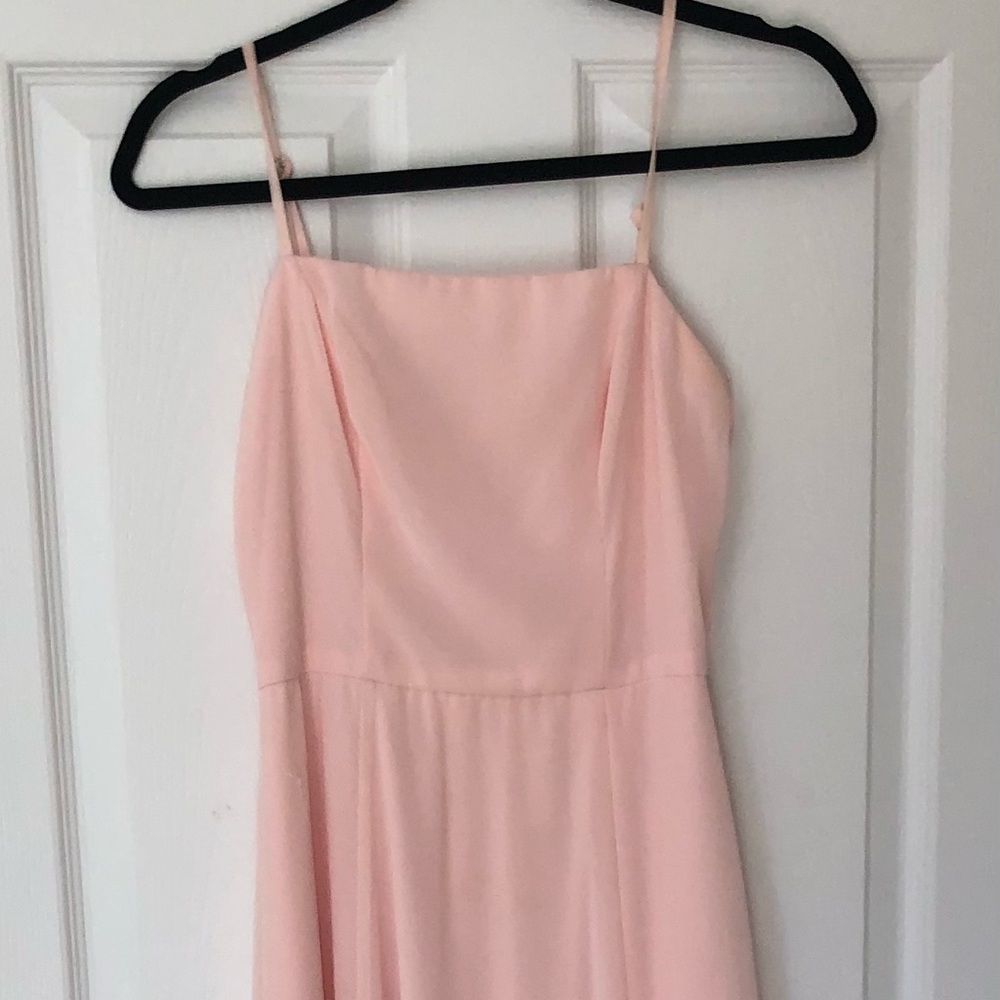 David’s Bridal dress in the color PETAL